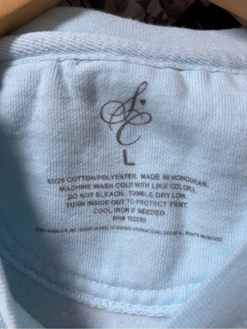 Sabrina Carpenter Light Blue Espresso Crewneck Sweatshirt merch - Picture 4 of 4